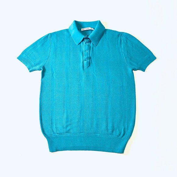 Mr. Turk Other - Lot of Four Shirts for Men. Two Short-Sleeve Polos and Two Short-Sleeve Button.